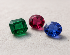 Natural colored gemstones